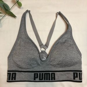 Puma gray sports bra! Small